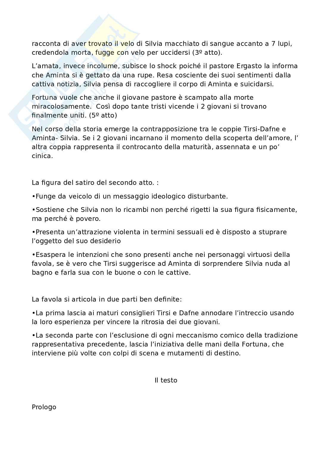 Completo Letteratura italiana  - Schede per studiare Pag. 11