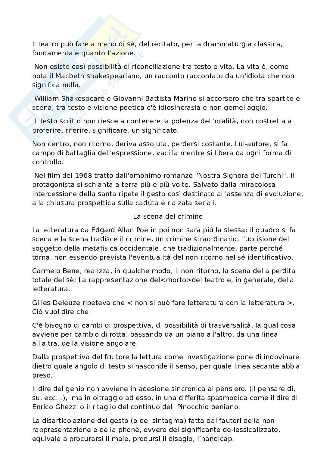 Completo Letteratura italiana  - Schede per studiare Pag. 2
