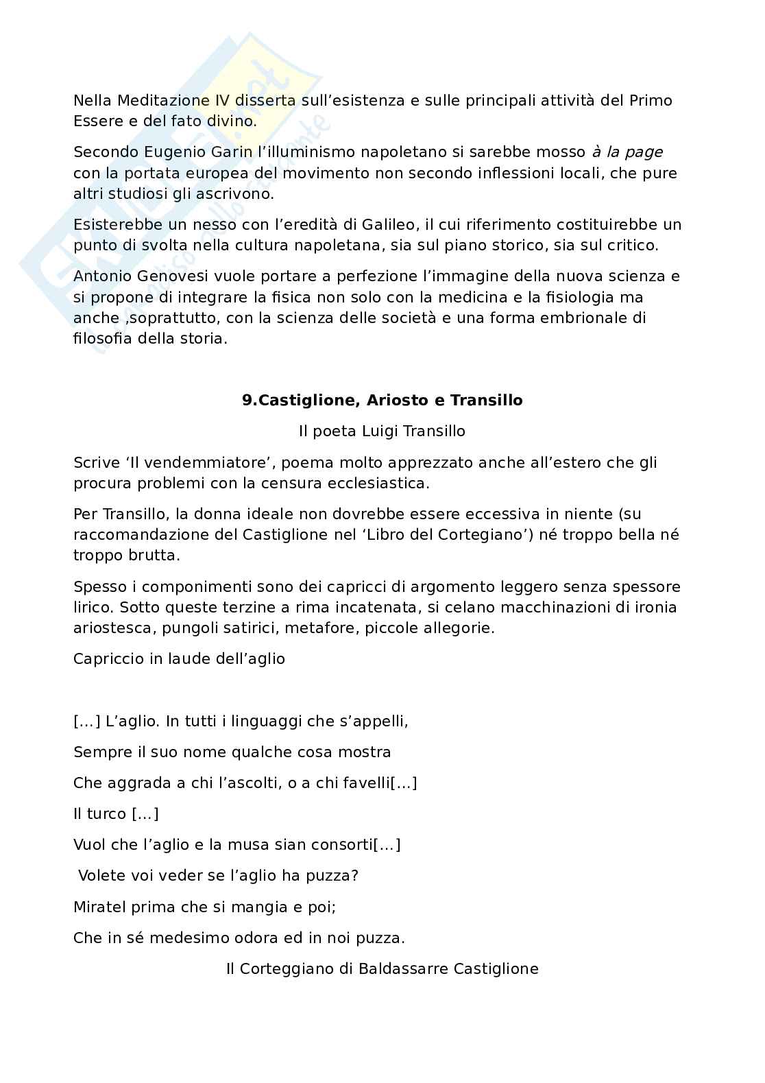 Completo Letteratura italiana  - Schede per studiare Pag. 26
