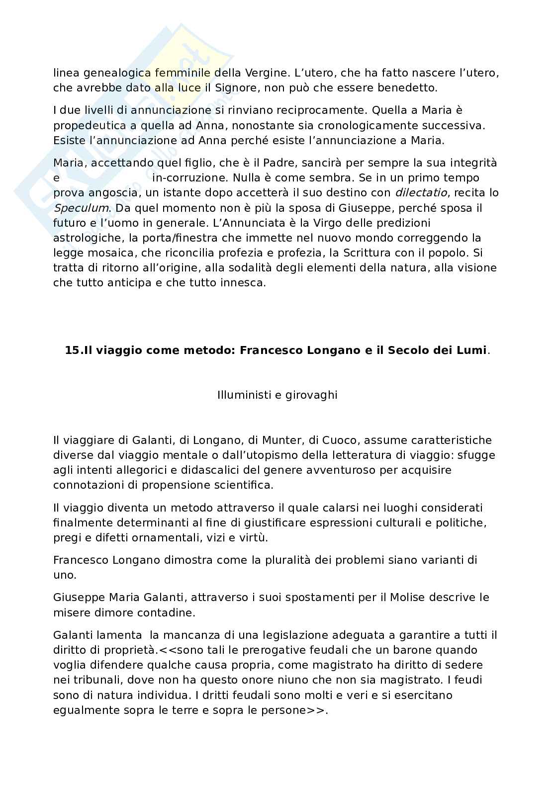 Completo Letteratura italiana  - Schede per studiare Pag. 41