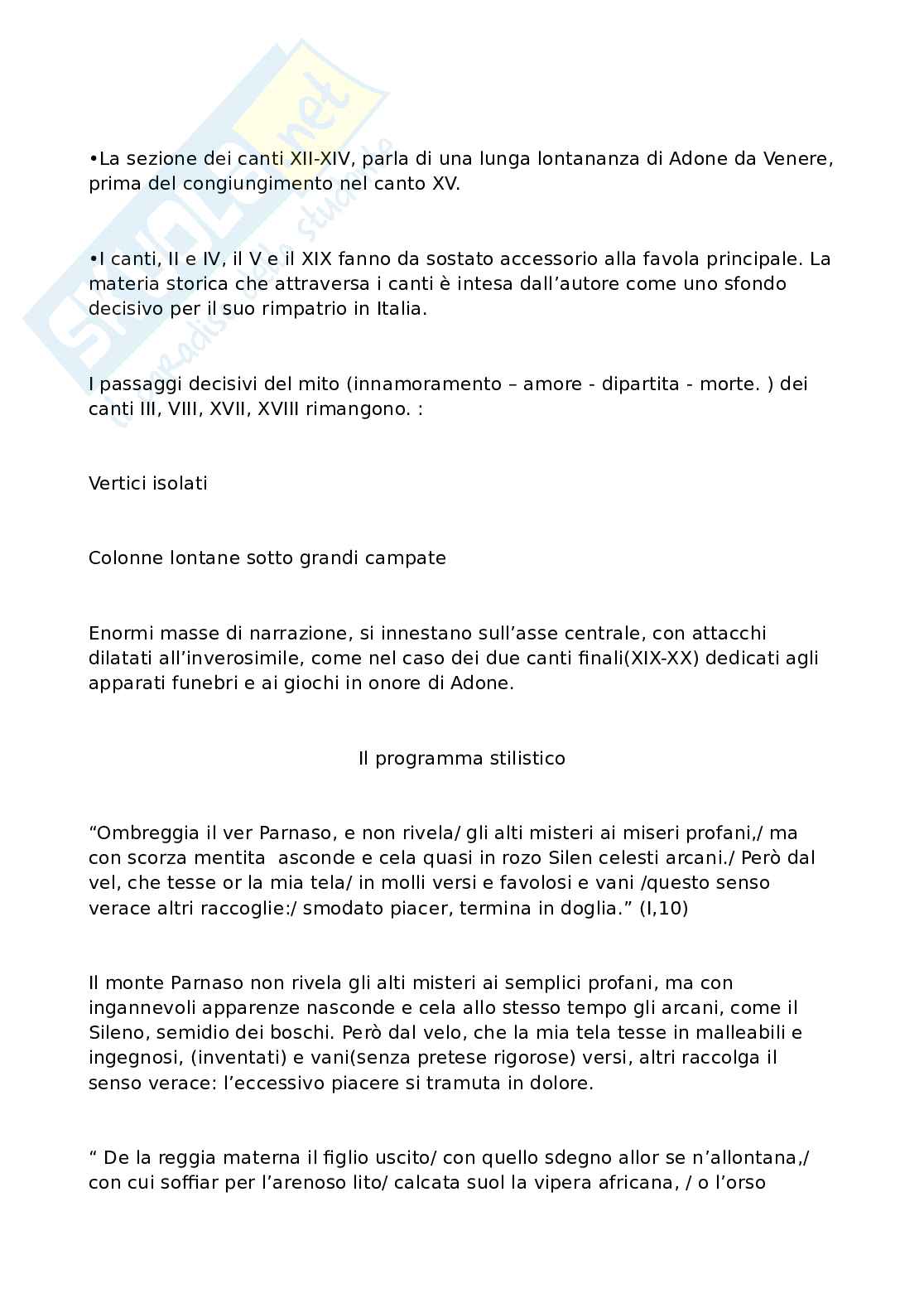 Completo Letteratura italiana  - Schede per studiare Pag. 6