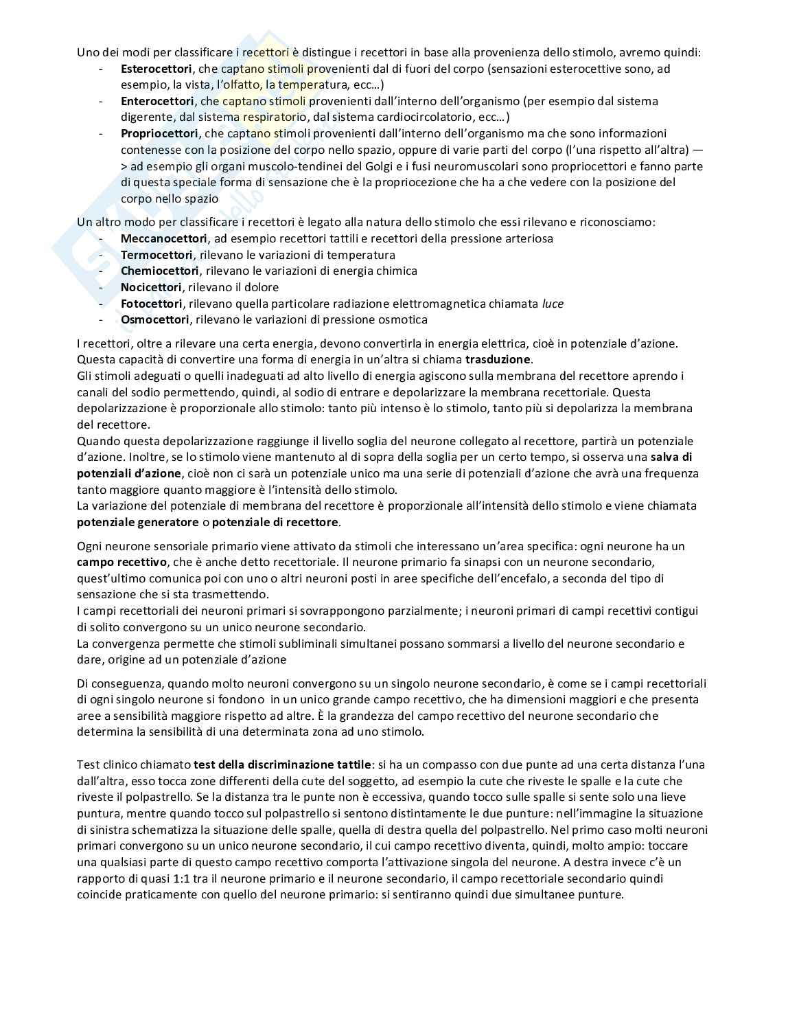 Fisiologia medica Pag. 21