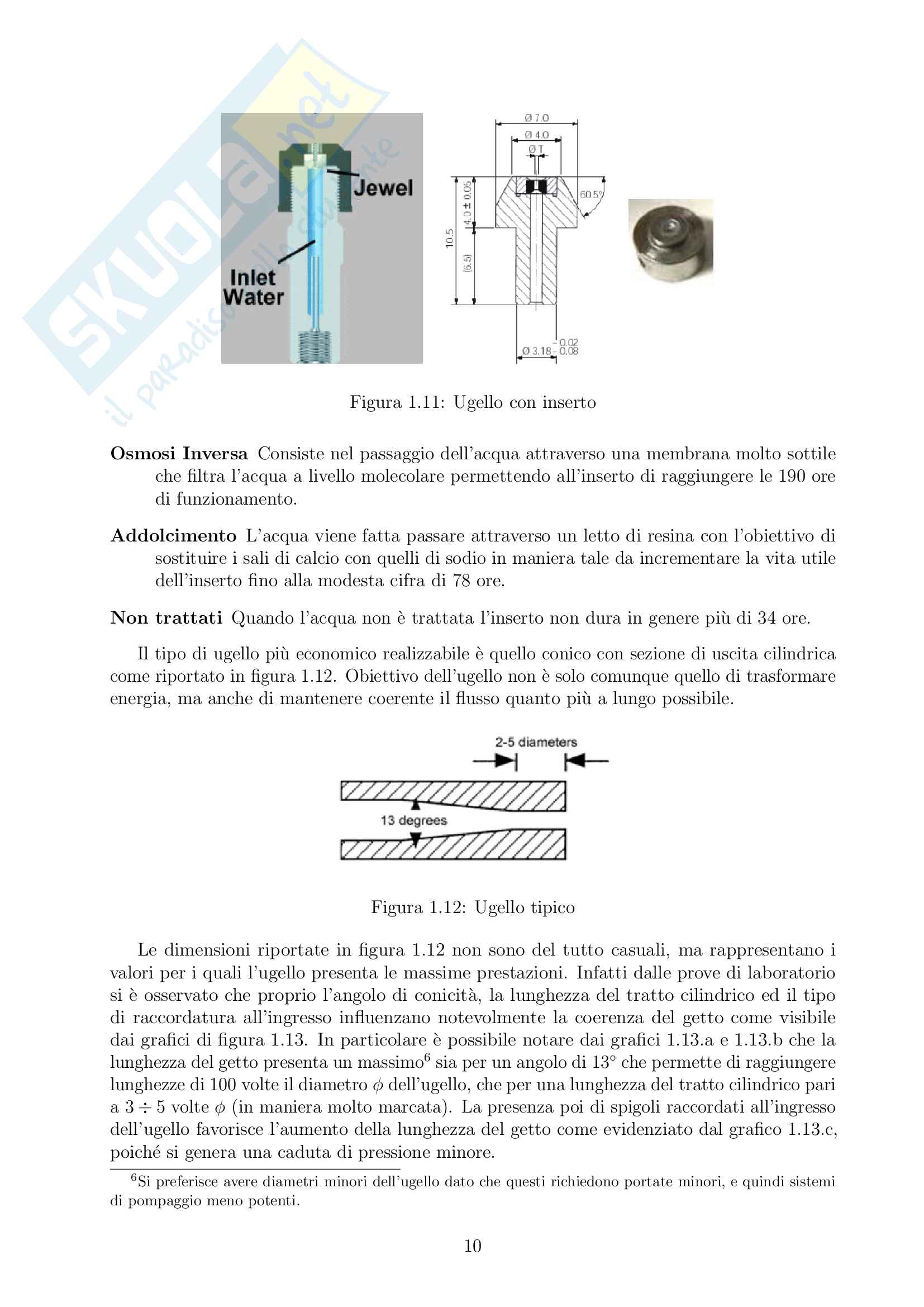 Appunti di Tecnologia Meccanica 2: Lavorazioni non convenzionali [TM2] Pag. 11