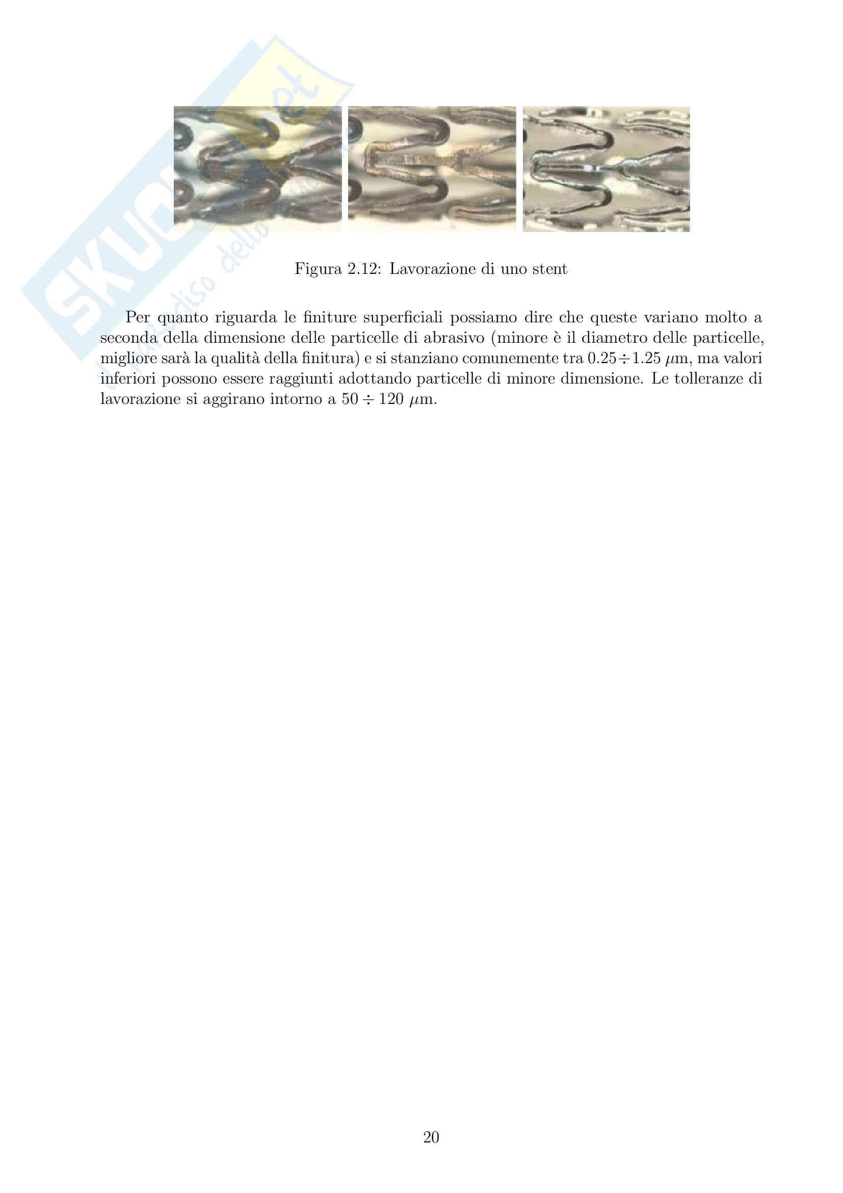 Appunti di Tecnologia Meccanica 2: Lavorazioni non convenzionali [TM2] Pag. 21
