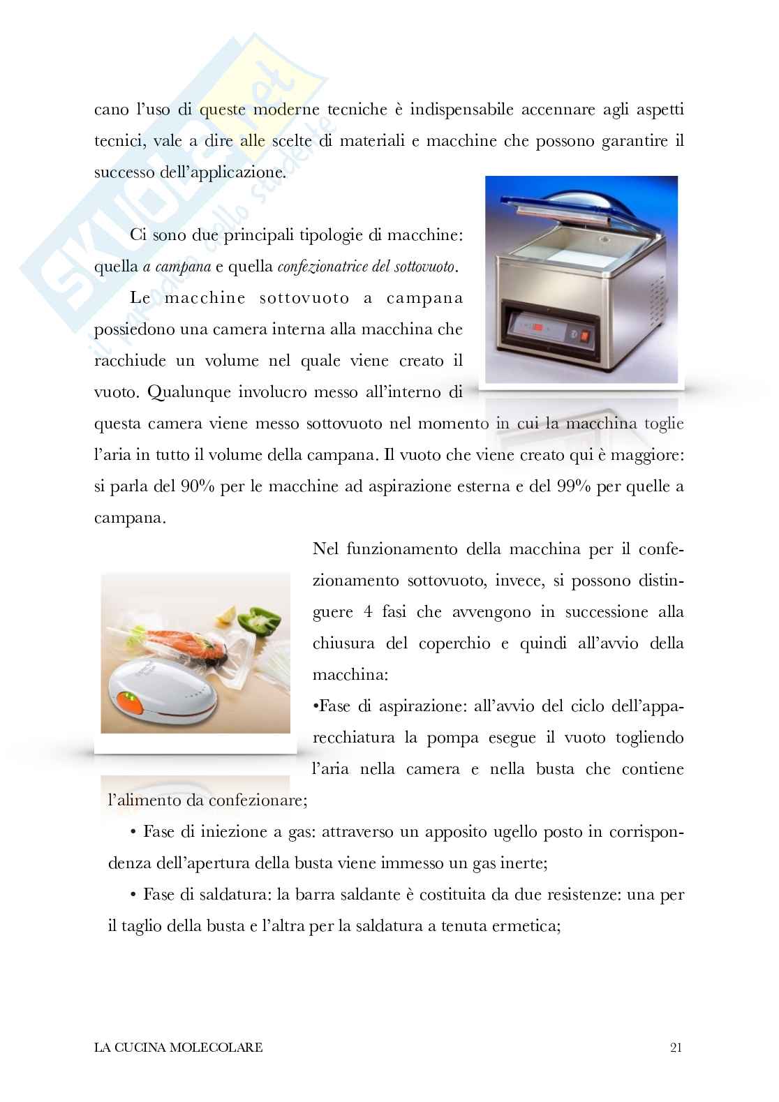 Cucina molecolare, tesina Pag. 21