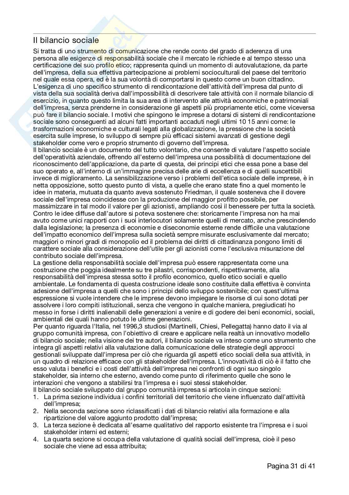 Riassunto esame Psicologia della comunicazione organizzativa, Prof. Bonaiuto Marino, libro consigliato Teoria e tecniche della comunicazione d’impresa, Morelli Pag. 31