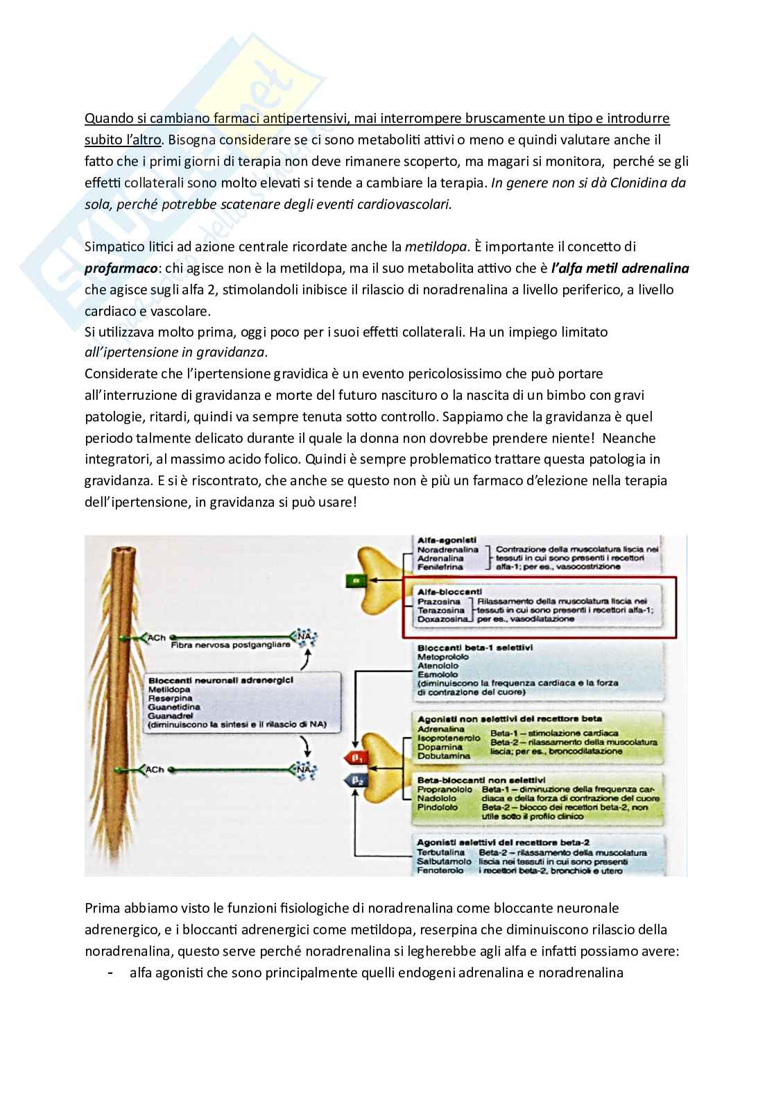 Esame di Farmacoterapia 1 - parte 6 Pag. 21