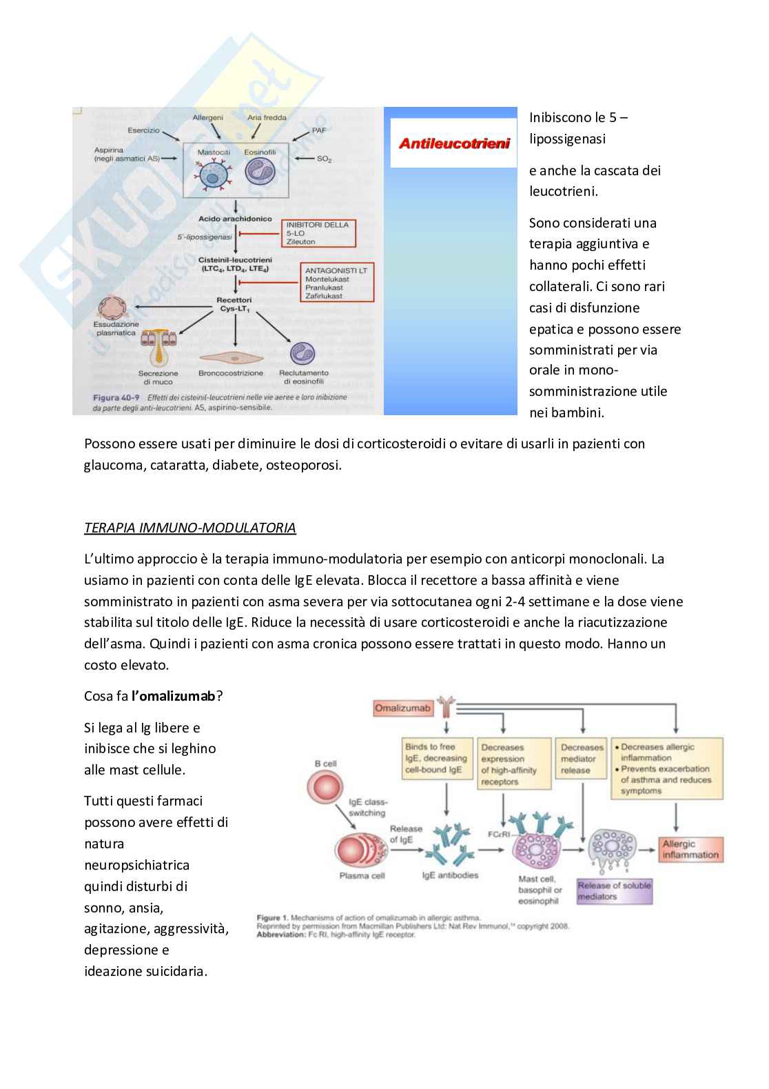 Esame di Farmacoterapia 1 - parte 6 Pag. 6