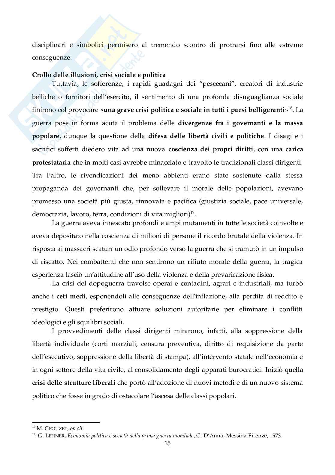 Crollo delle Certezze, tesina Pag. 16