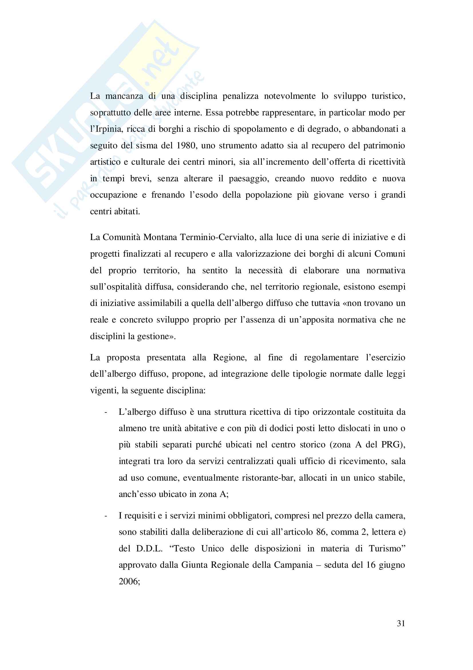 Tesi - La valorizzazione dei centri minori Pag. 31