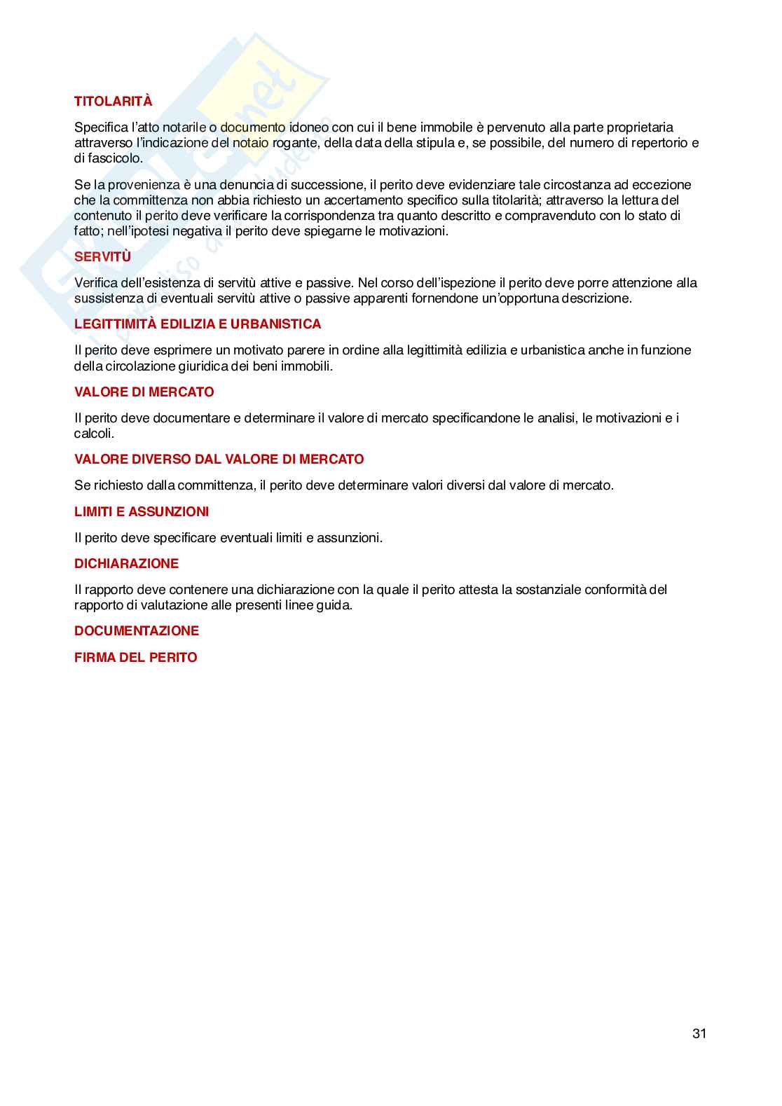 Appunti estimo  Pag. 31