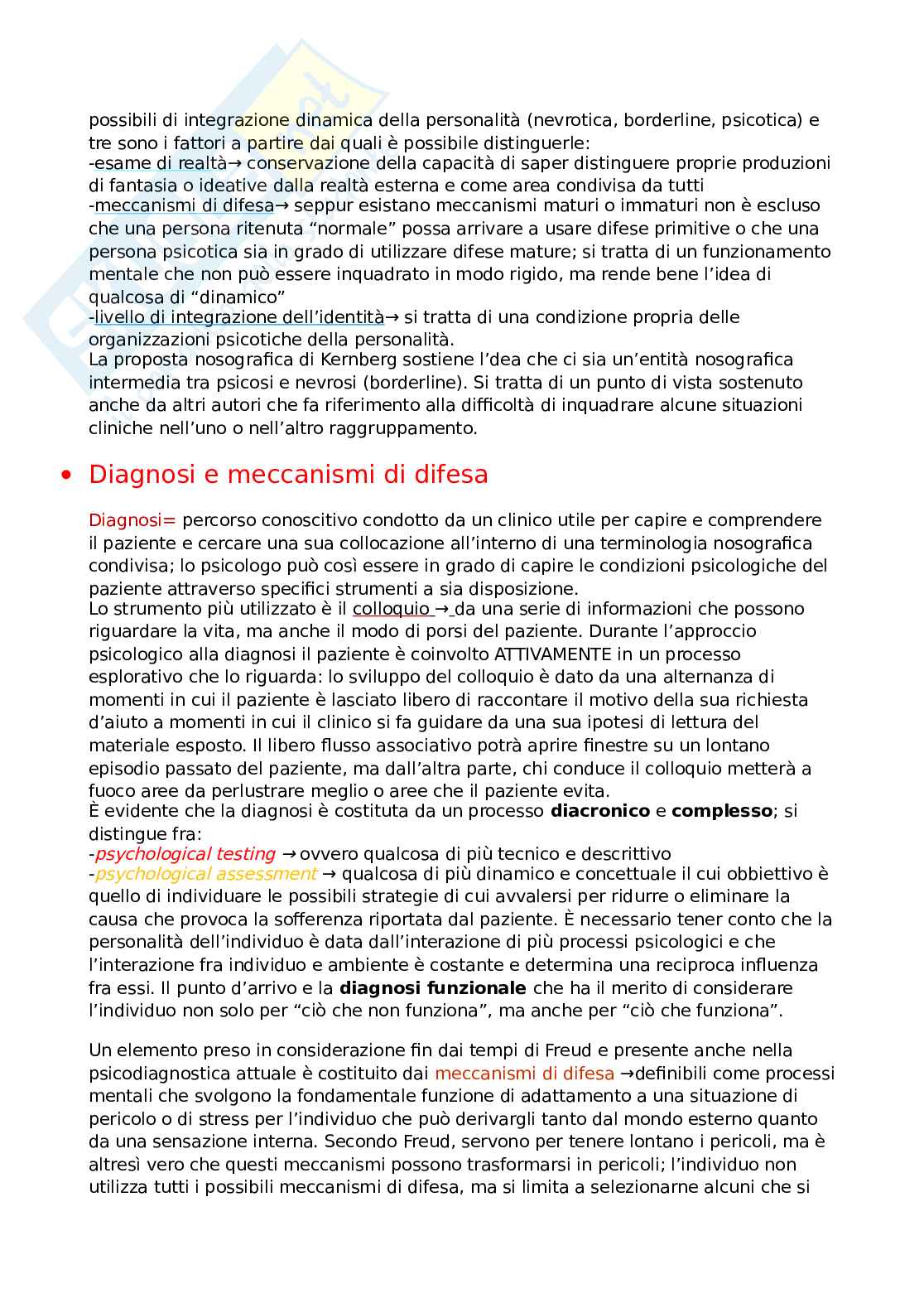 Psicologia dinamica Pag. 6