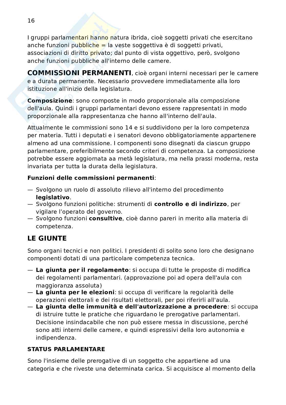 Istituzioni di diritto pubblico  Pag. 16