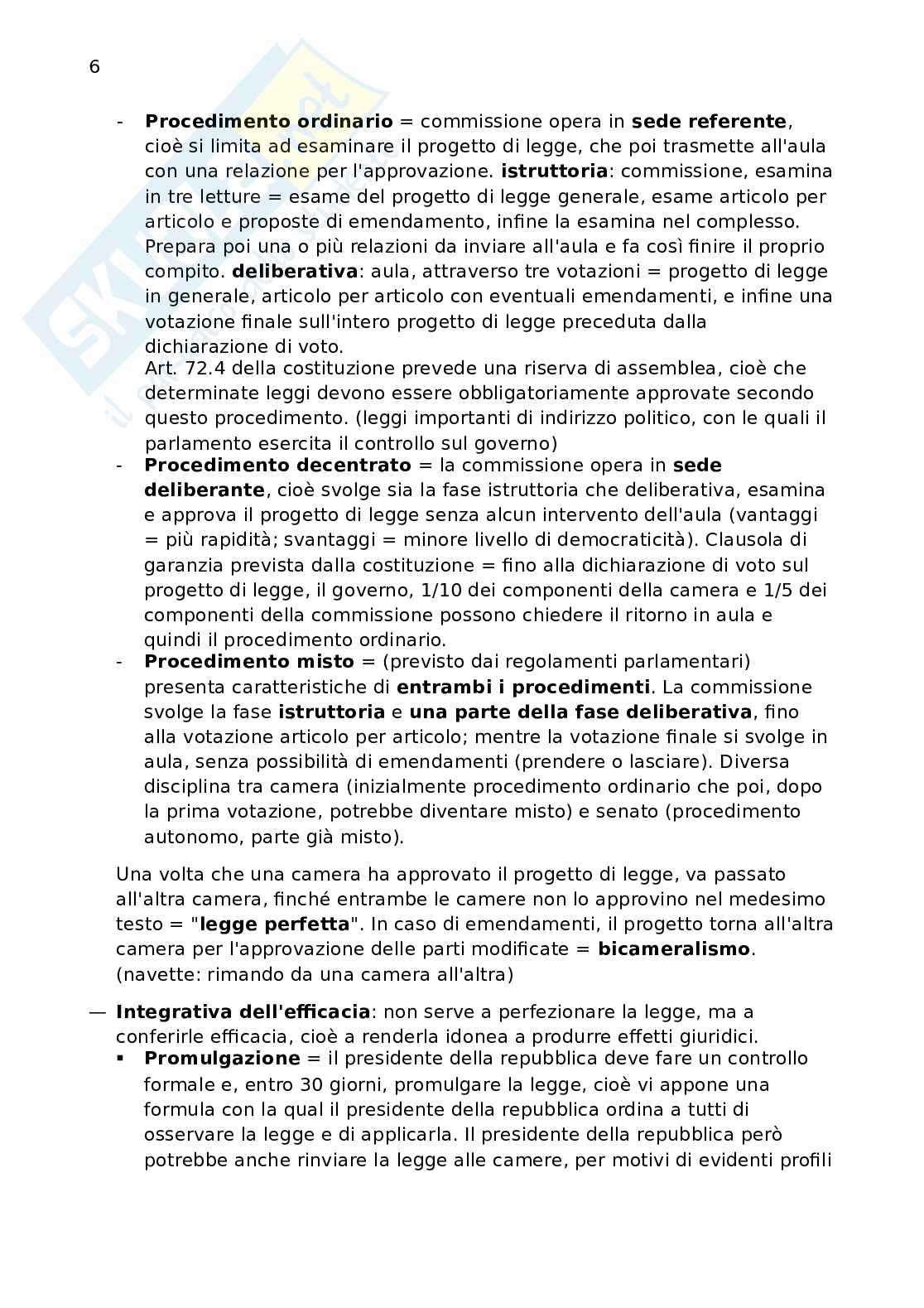 Istituzioni di diritto pubblico  Pag. 6