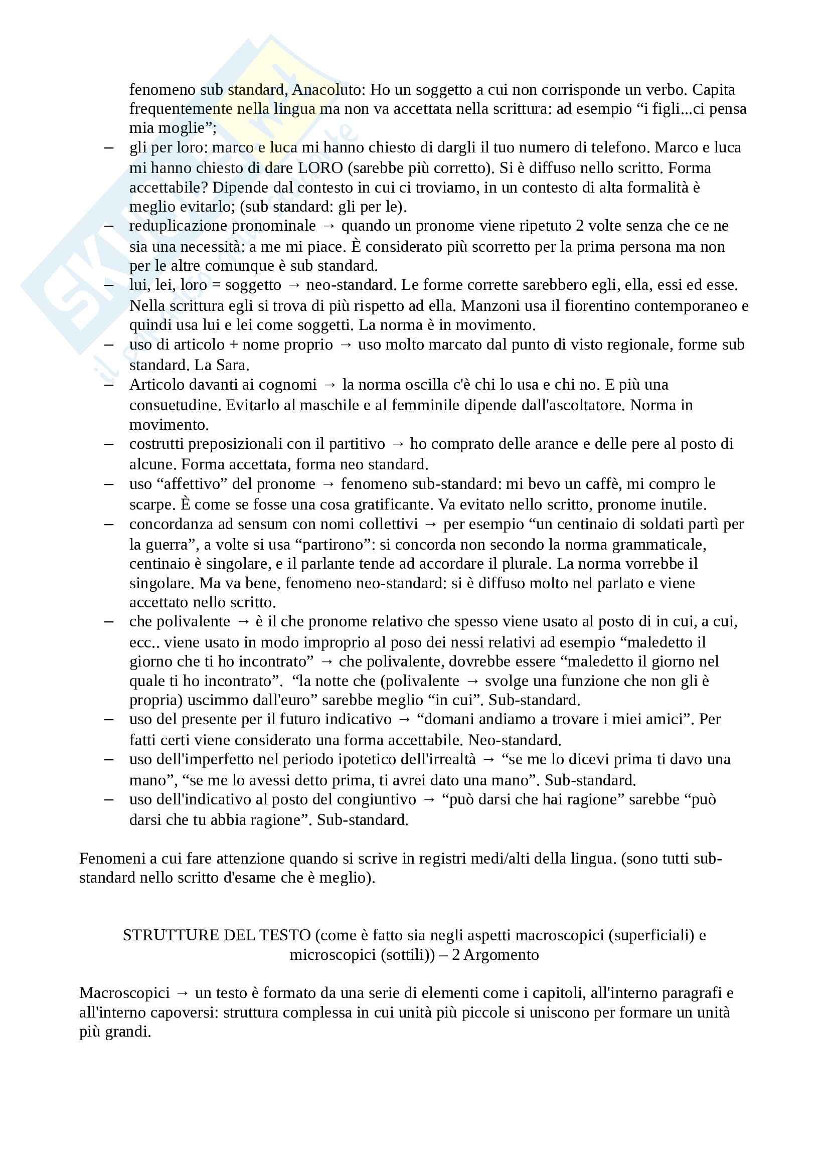 Appunti per l'esame di Italiano Professionale del docente Ellero Diego Pag. 6