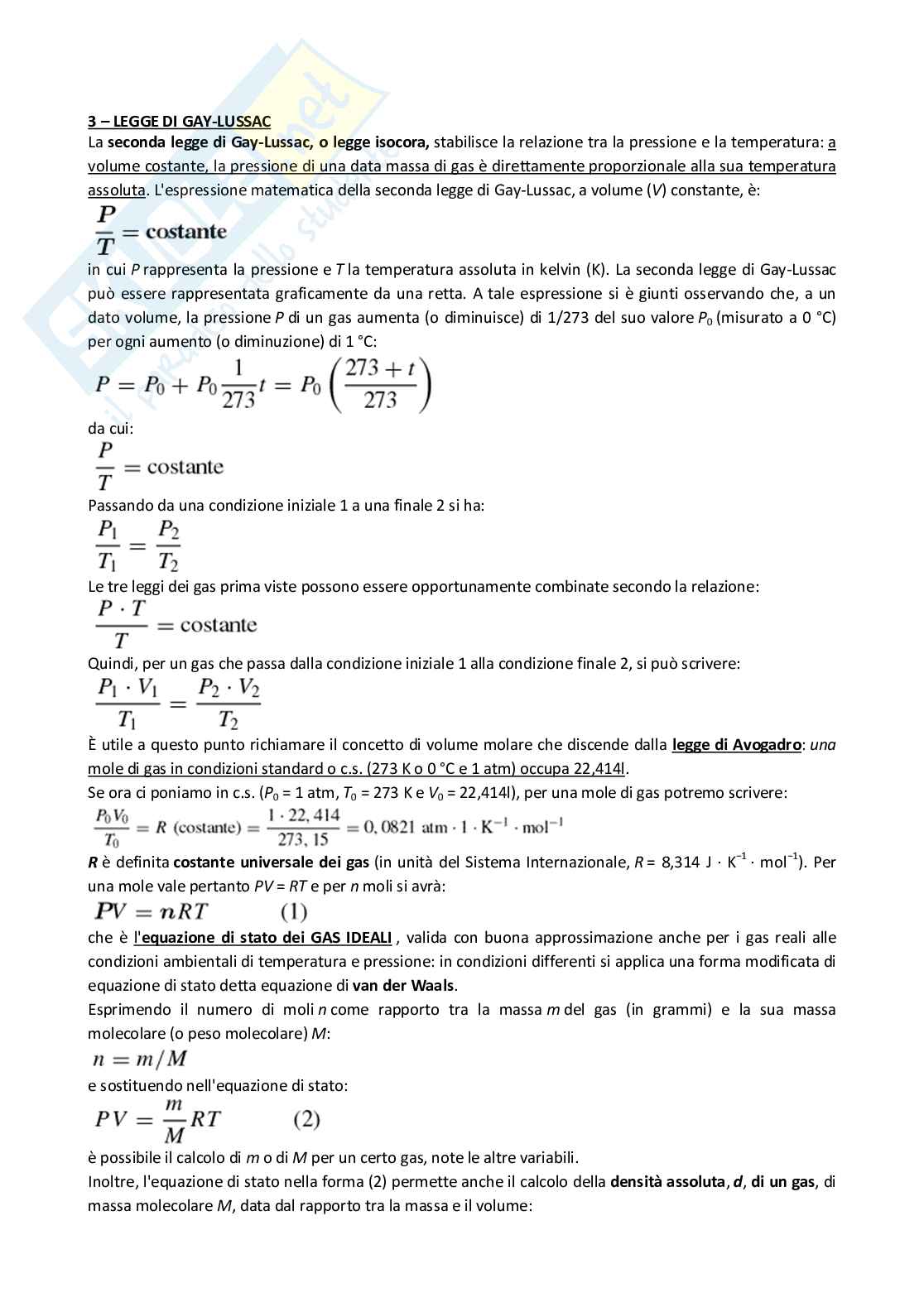Appunti completi di Chimica - Parte 2 Pag. 11