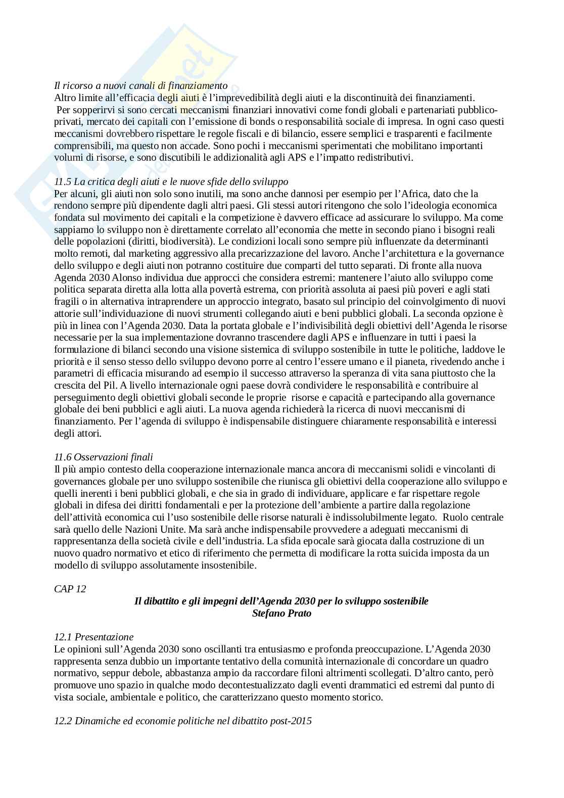Riassunto esame sociologia dello sviluppo, prof Tomei, libro consigliato Lo sviluppo nel XXI secolo, Ianni Pag. 26
