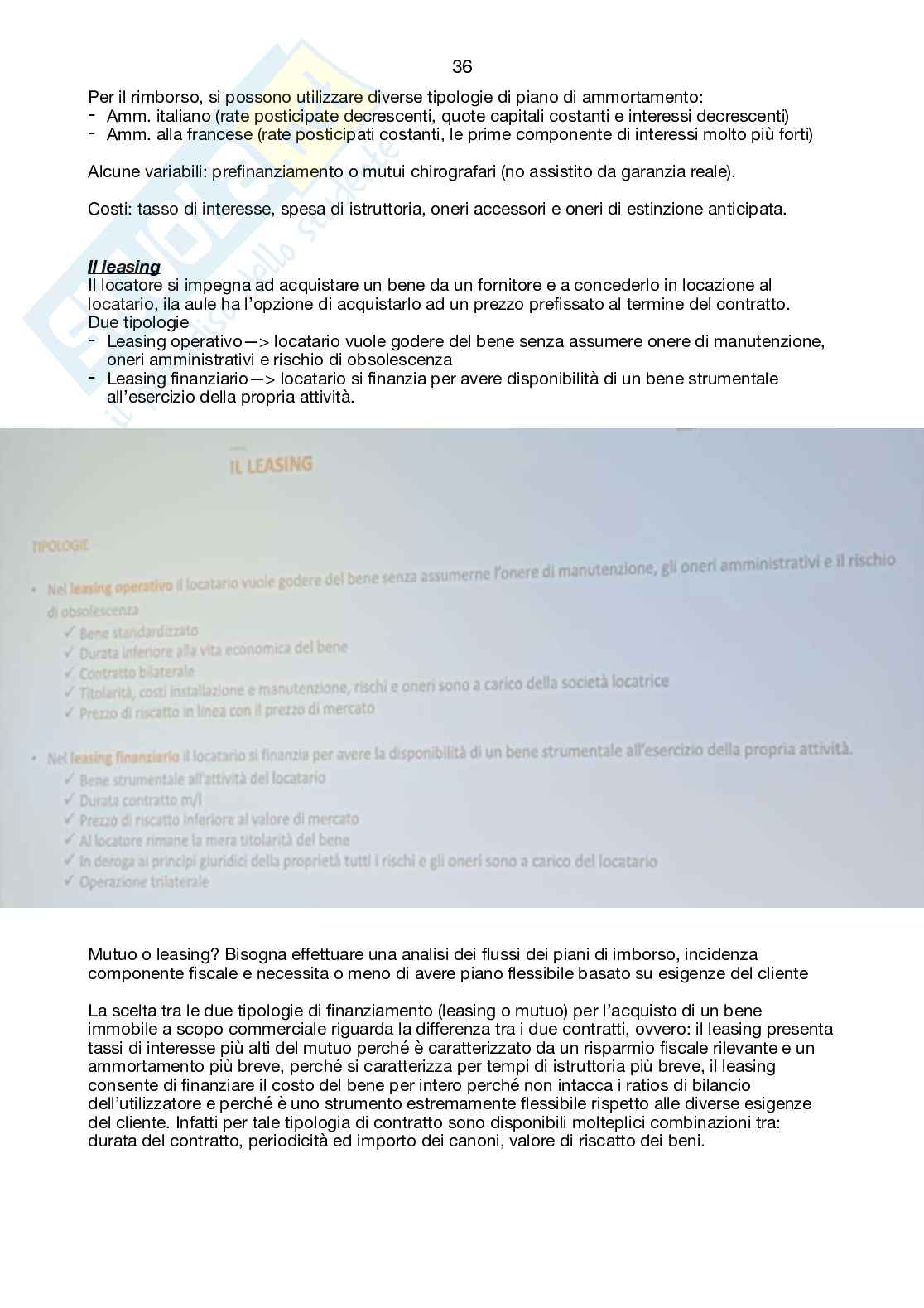 Riassunto esame Economia degli intermediari finanziari, Prof. Musile Tanzi Paola, libro consigliato Economia degli intermediari finanziari. Con aggiornamento online, Loris Nadotti, Claudio Porzio, Daniele Previati Pag. 36