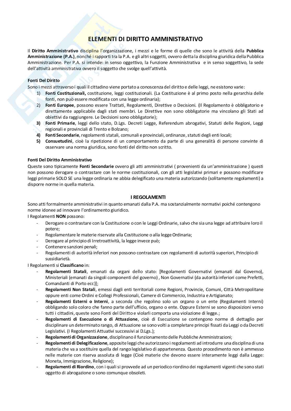 Appunti completi per Concorso RIPAM 1340 funzionari Pag. 1