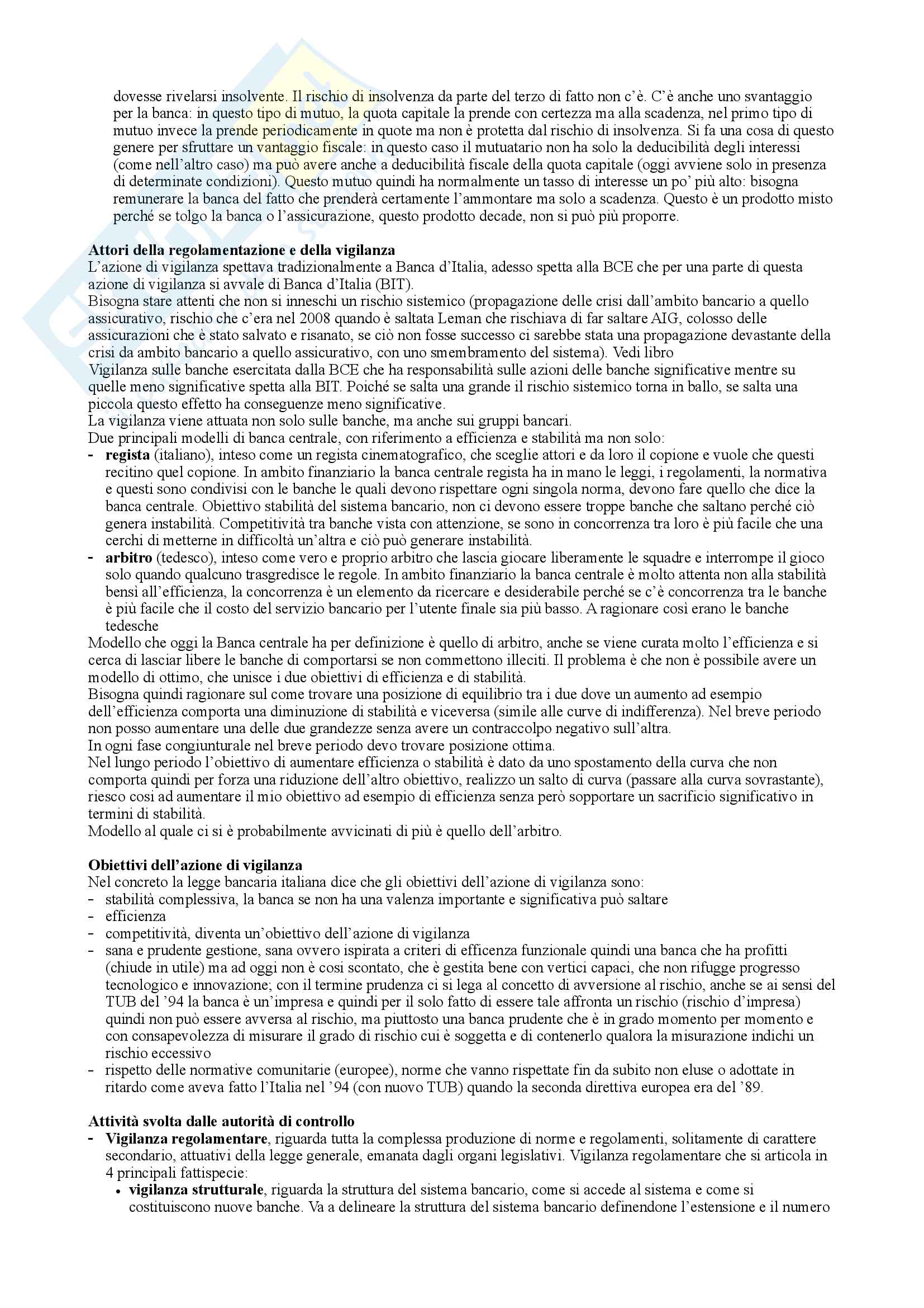 Economia delle aziende di credito Pag. 11