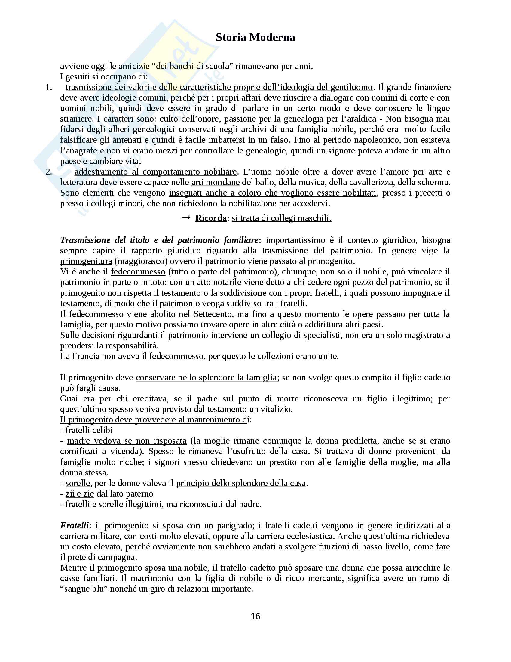 Appunti Storia Moderna Pag. 16