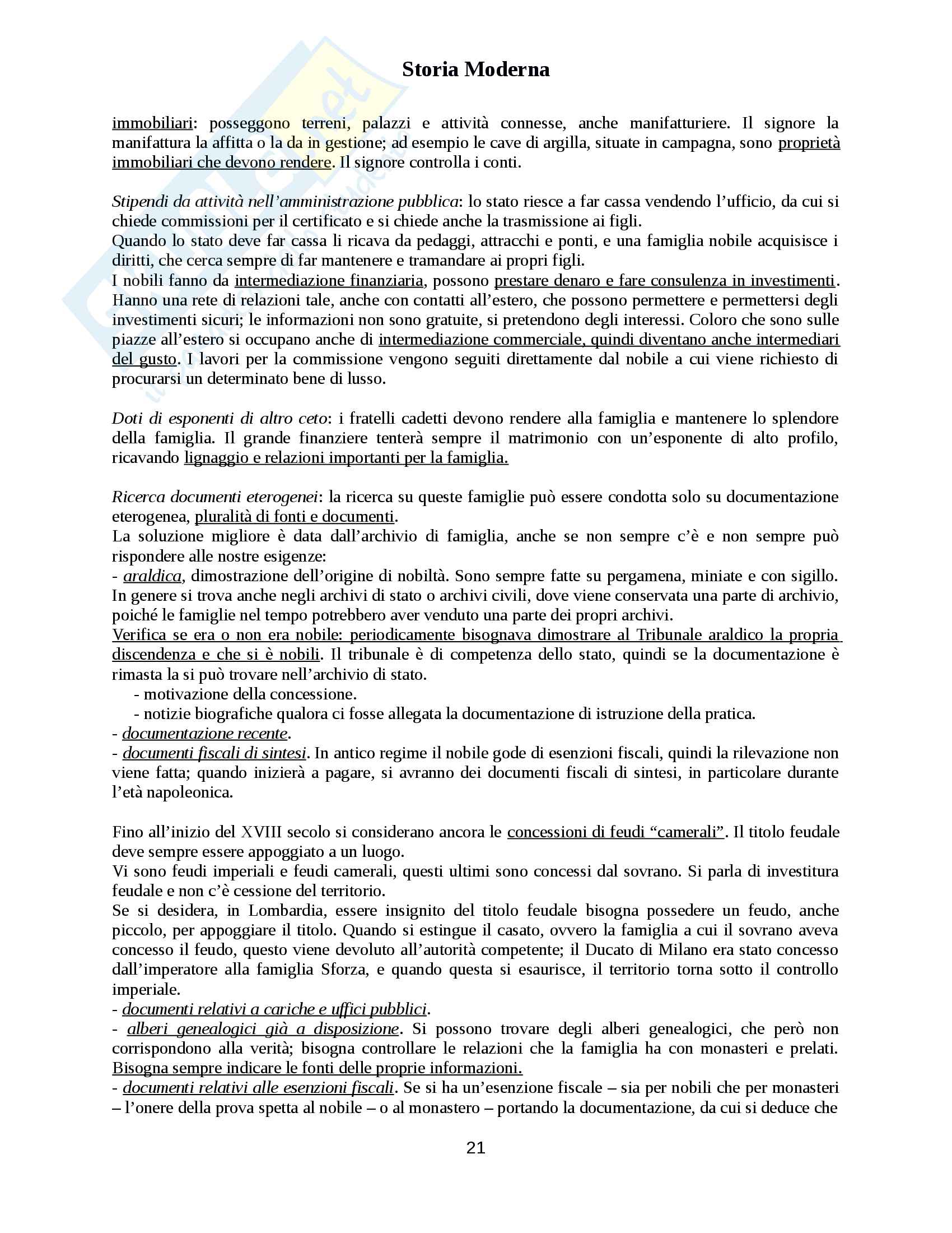 Appunti Storia Moderna Pag. 21