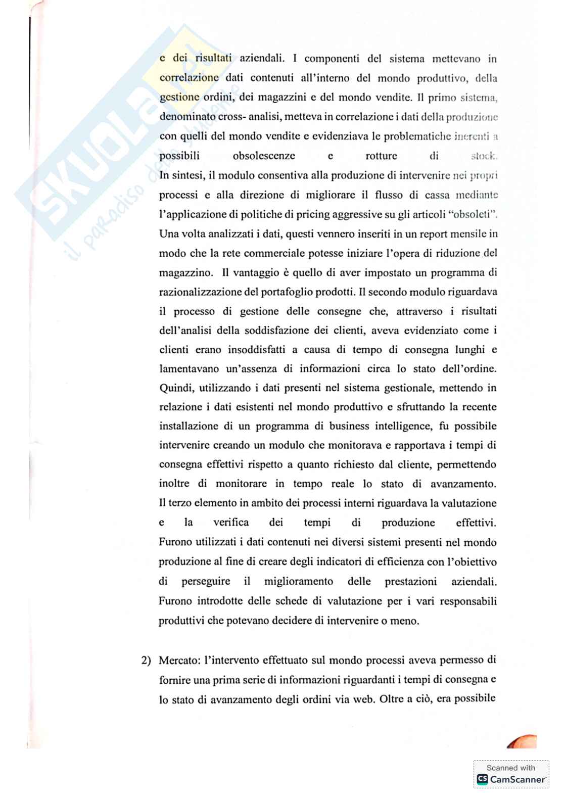 Riassunto esame Economia aziendale, Prof. Mancini Daniela, libro consigliato Big data analyst: il manuale del data scientist, Mezzani Pag. 16