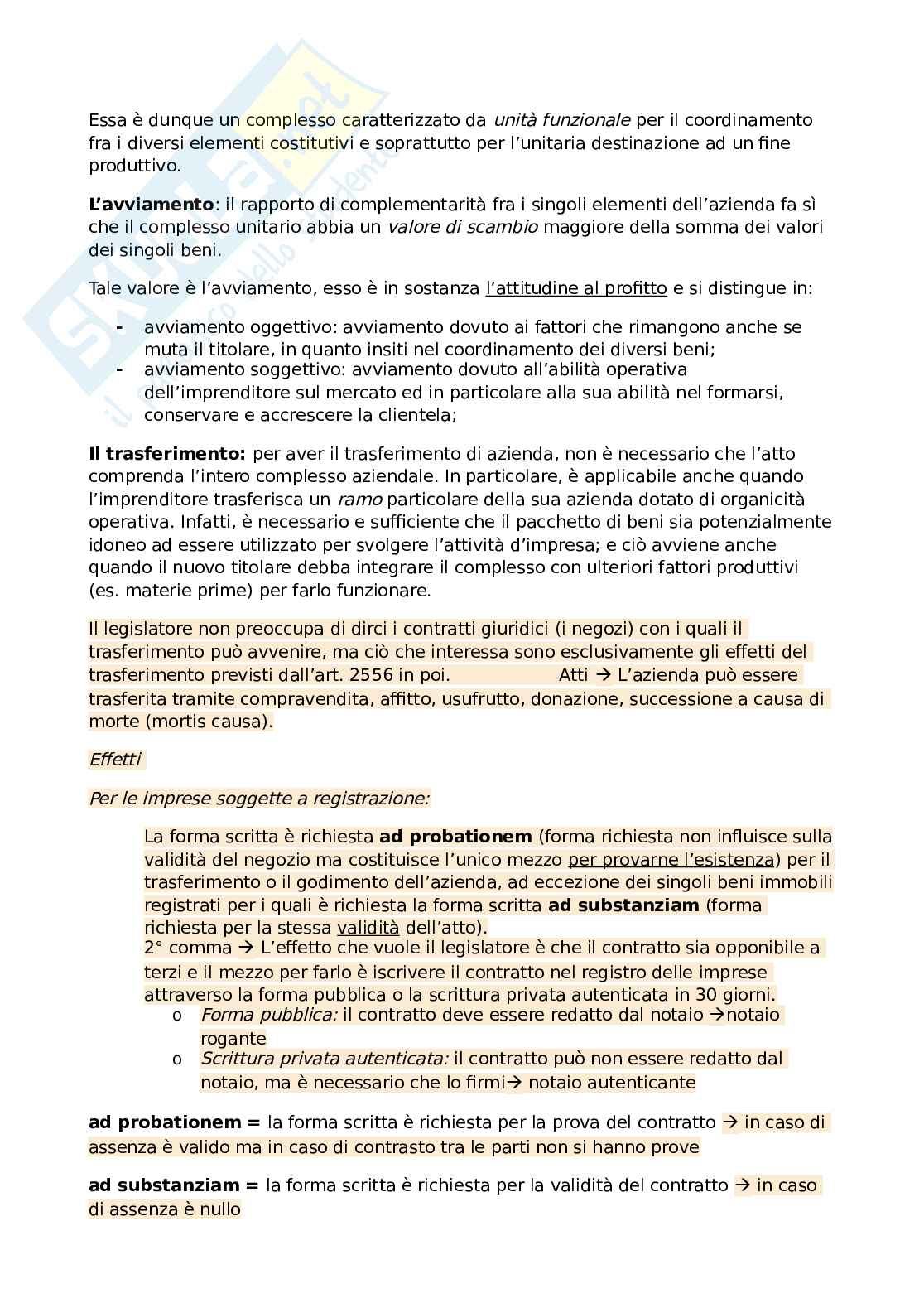 Appunti di Diritto commerciale  Pag. 11
