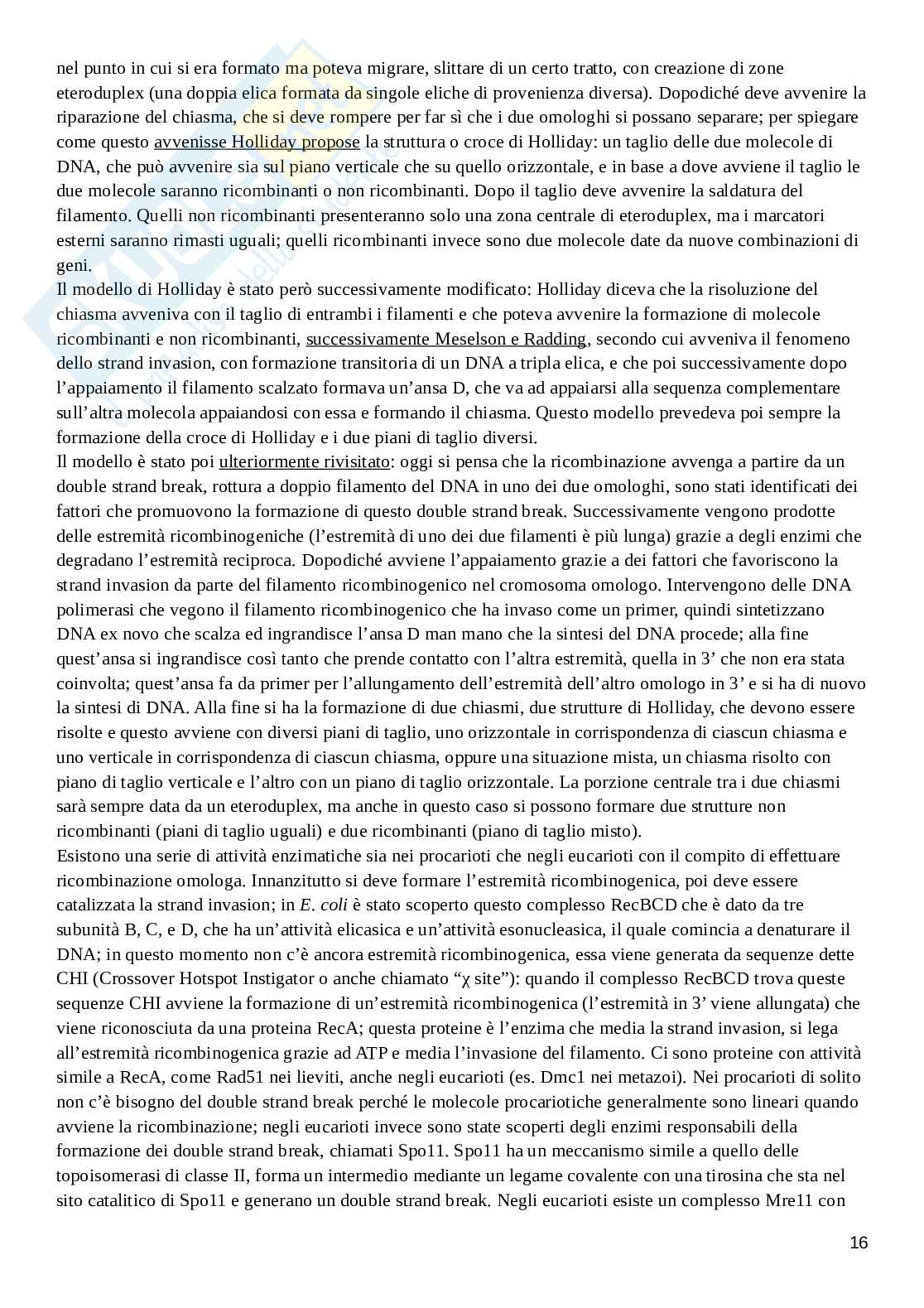 Biologia molecolare Pag. 16
