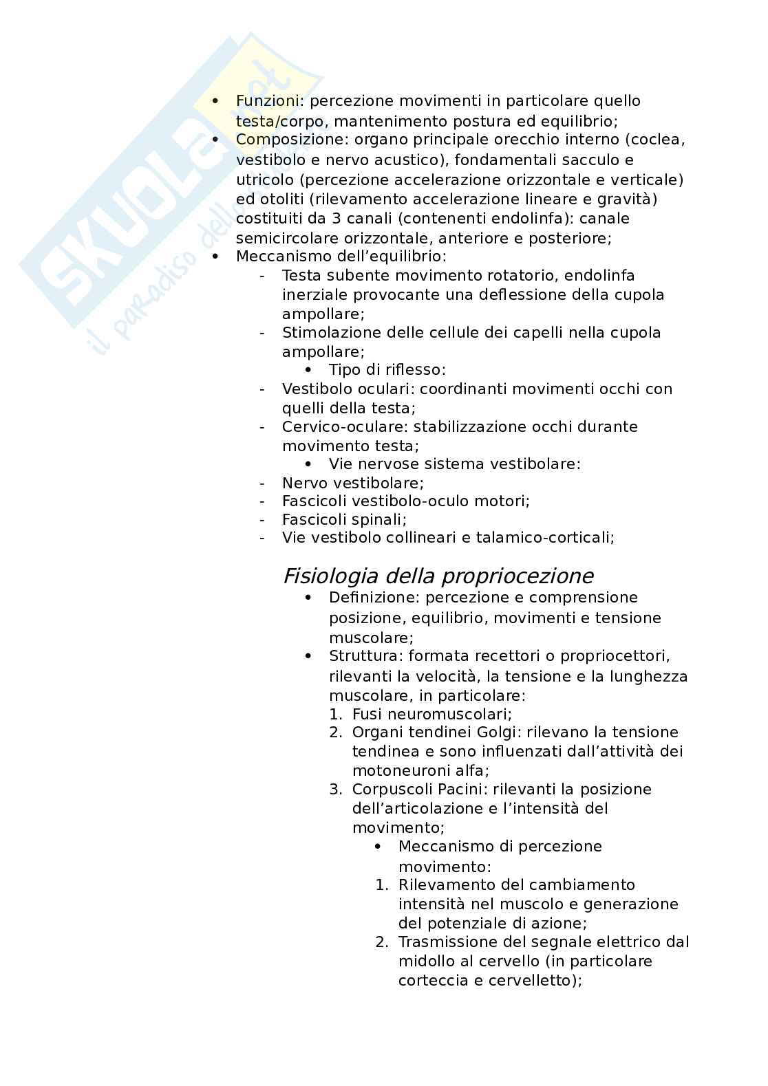 Fisiologia umana Pag. 21