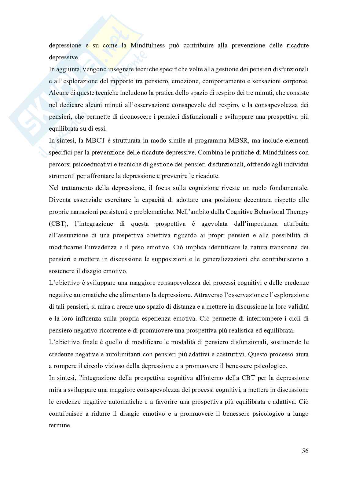 Protocolli Mindfulness per la riduzione dello Stress lavoro-correlato Pag. 56