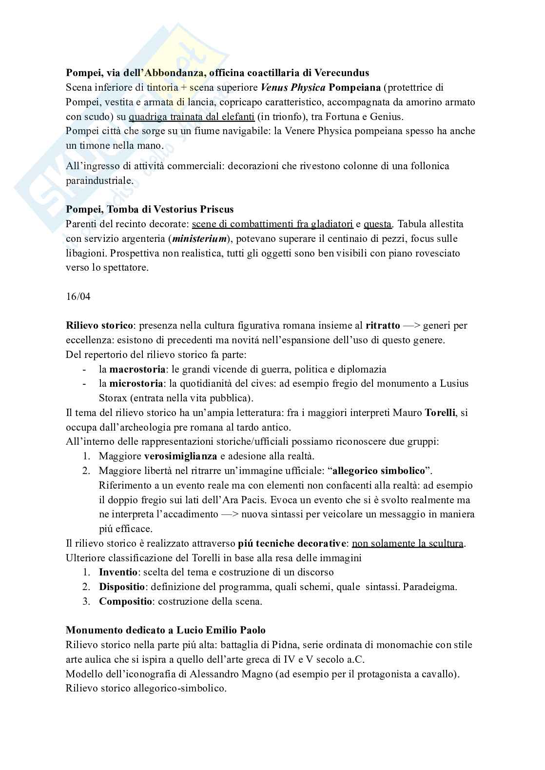 Appunti esame Archeologia romana Pag. 21