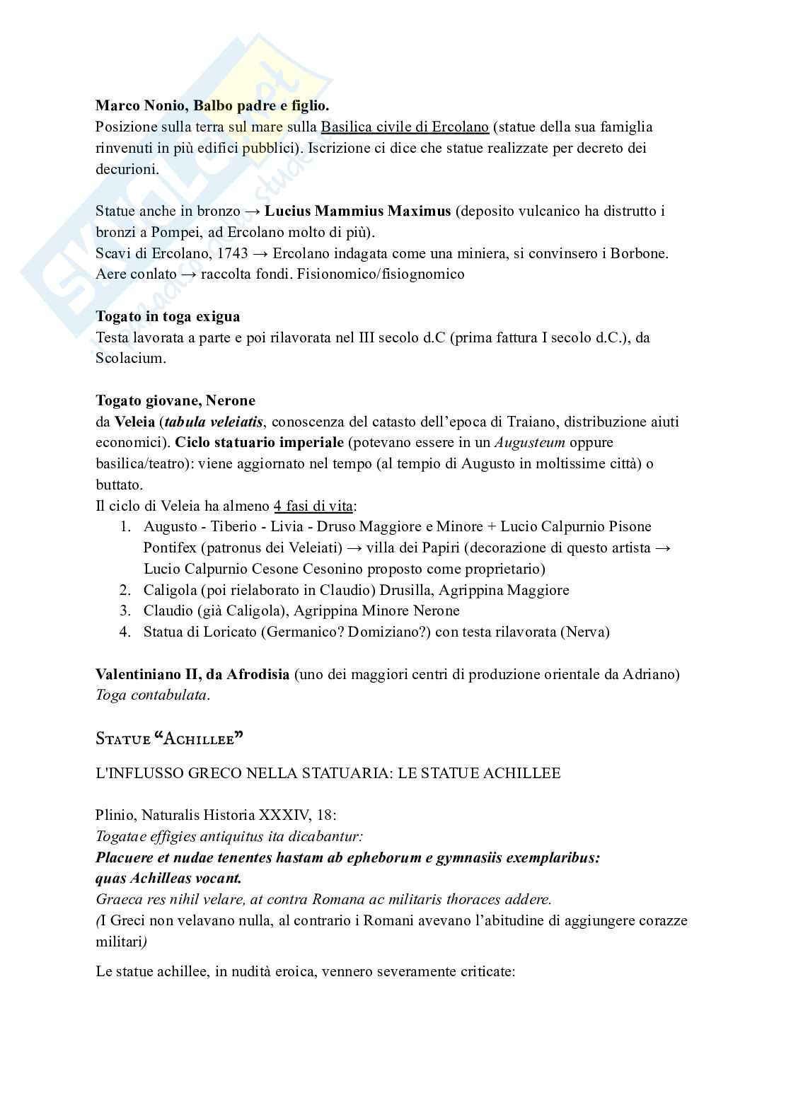 Appunti esame Archeologia romana Pag. 66