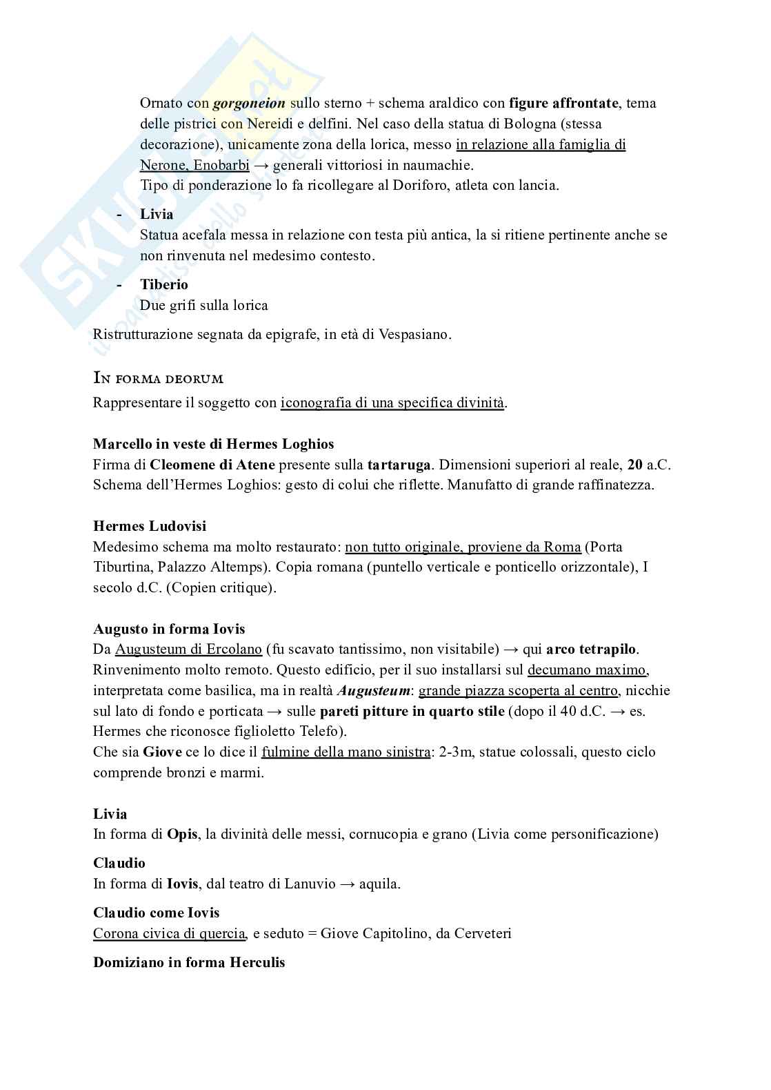 Appunti esame Archeologia romana Pag. 71