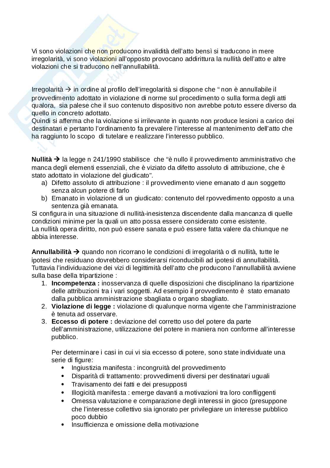 Appunti di Diritto pubblico sui principi in tema di amministrazione Pag. 6