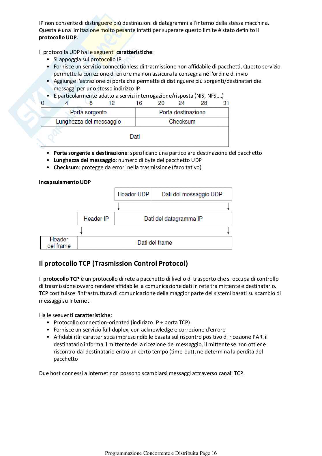 Programmazione concorrente e distribuita Pag. 16