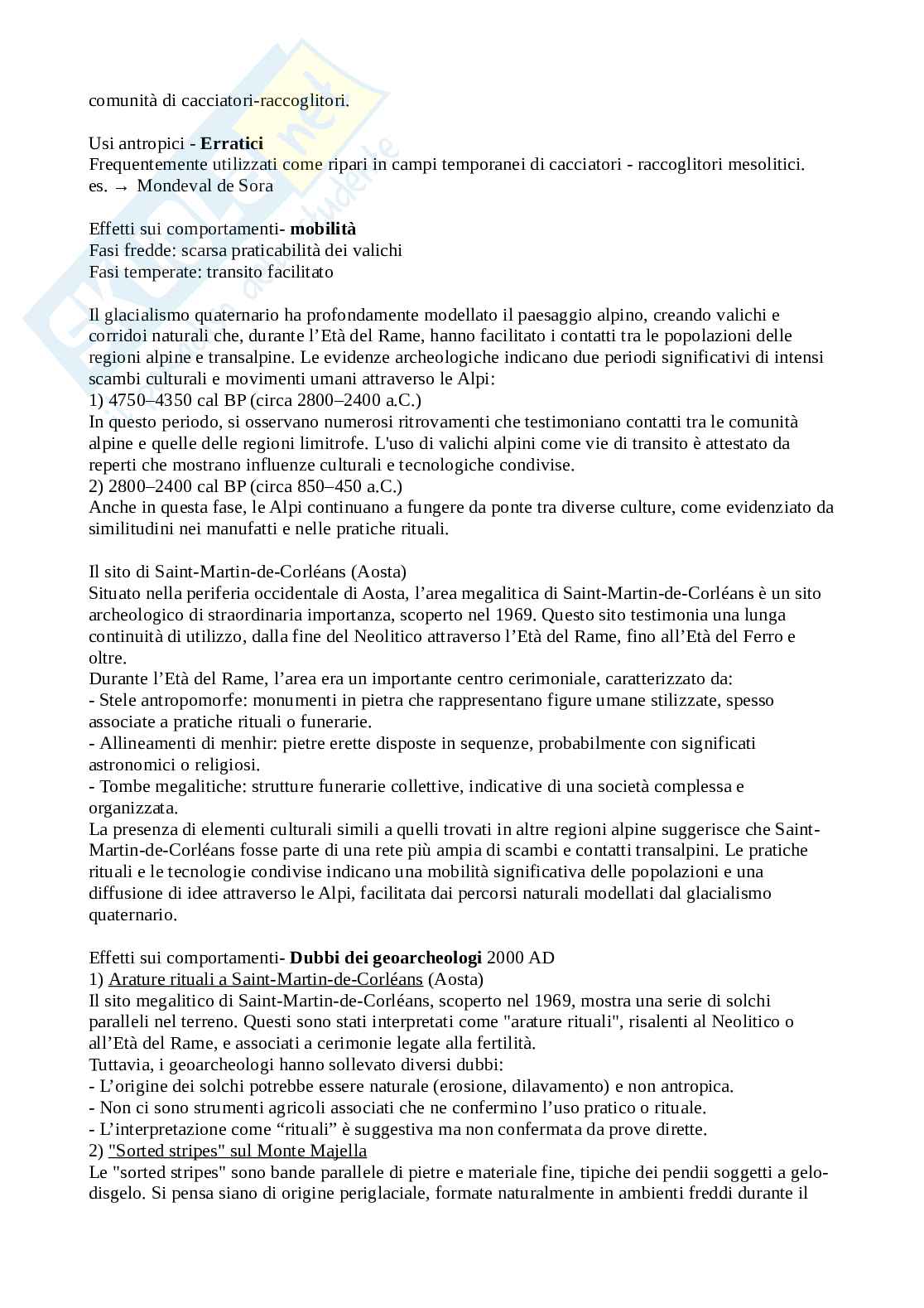 Appunti di Metodi e tecniche in preistoria Pag. 16