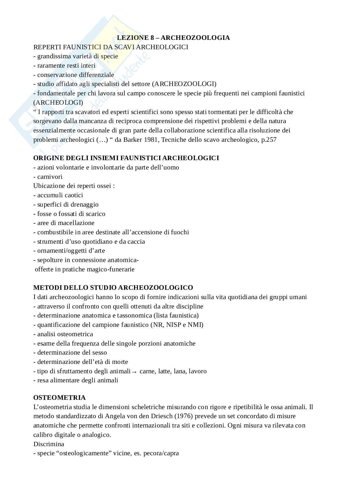 Appunti di Metodi e tecniche in preistoria Pag. 56