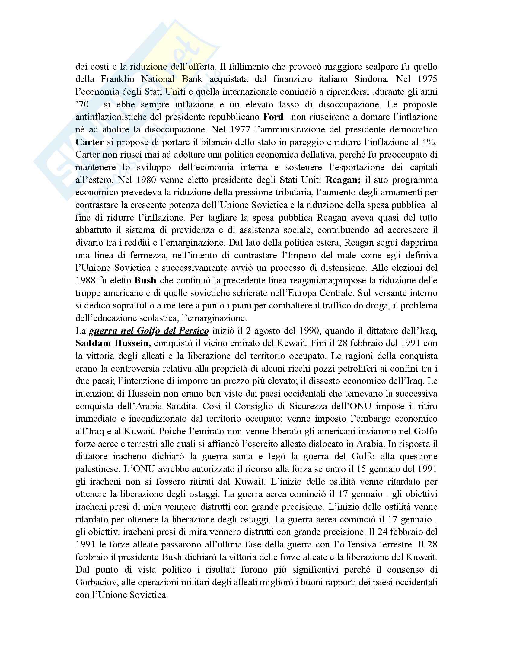 Riassunto esame Storia economica, prof. Balletta, libro consigliato Storia economica: Secoli XVIII-XX Pag. 46