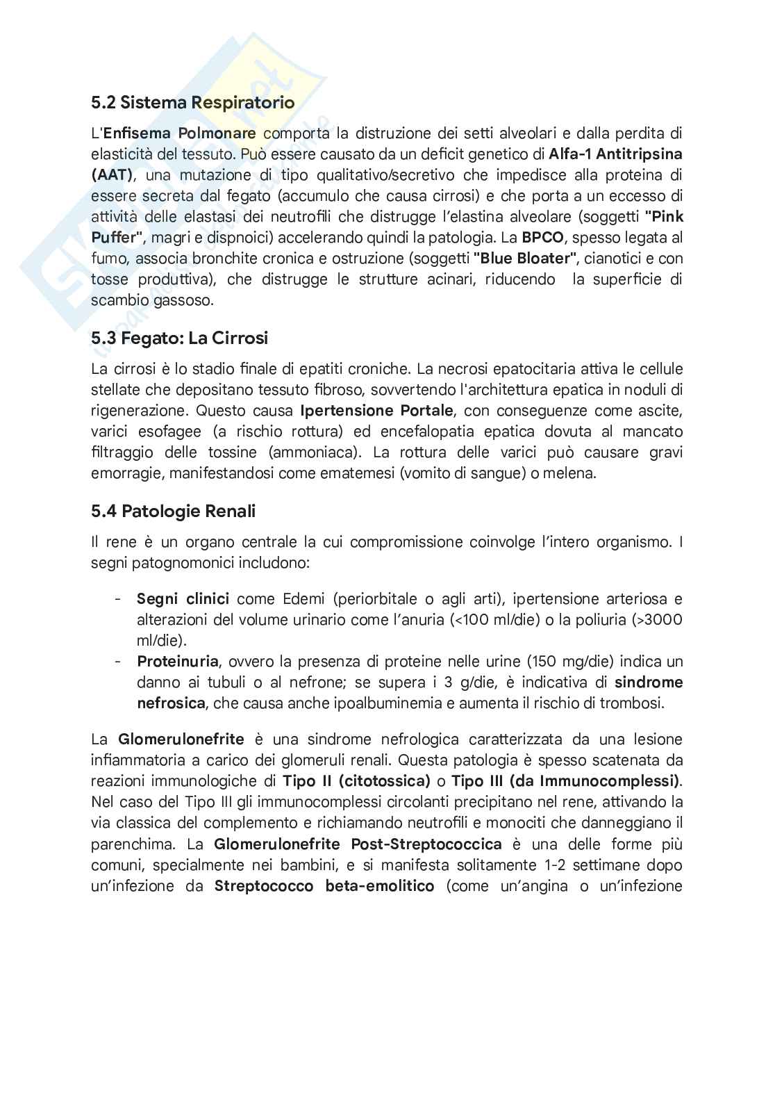 Appunti dettagliati Patologia generale, clinica e terminologia medica Pag. 21