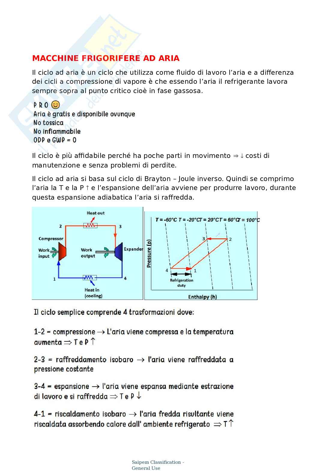 Appunti Tecnica del freddo - Ottava parte (ultima) Pag. 11