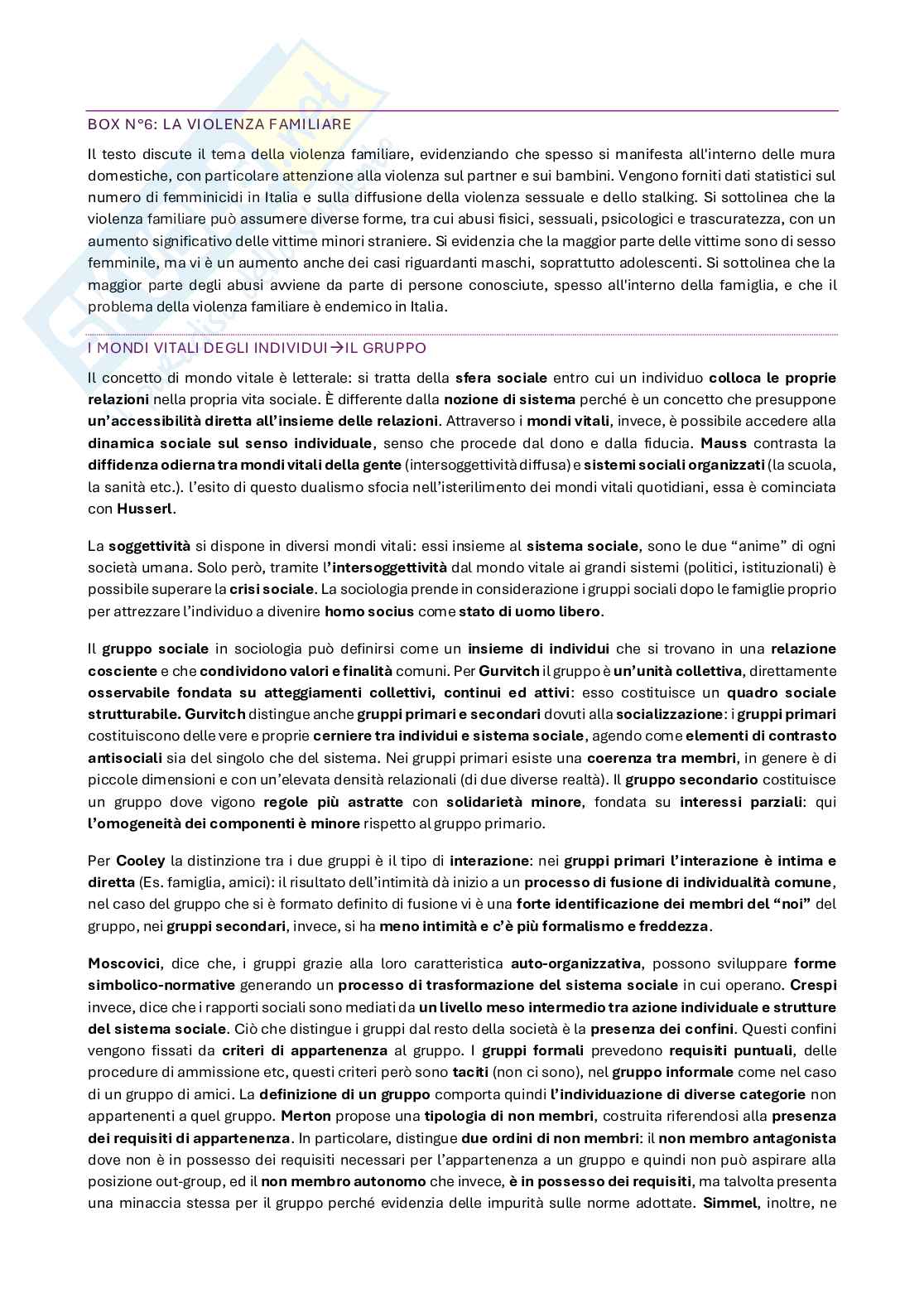 Sociologia Pag. 11