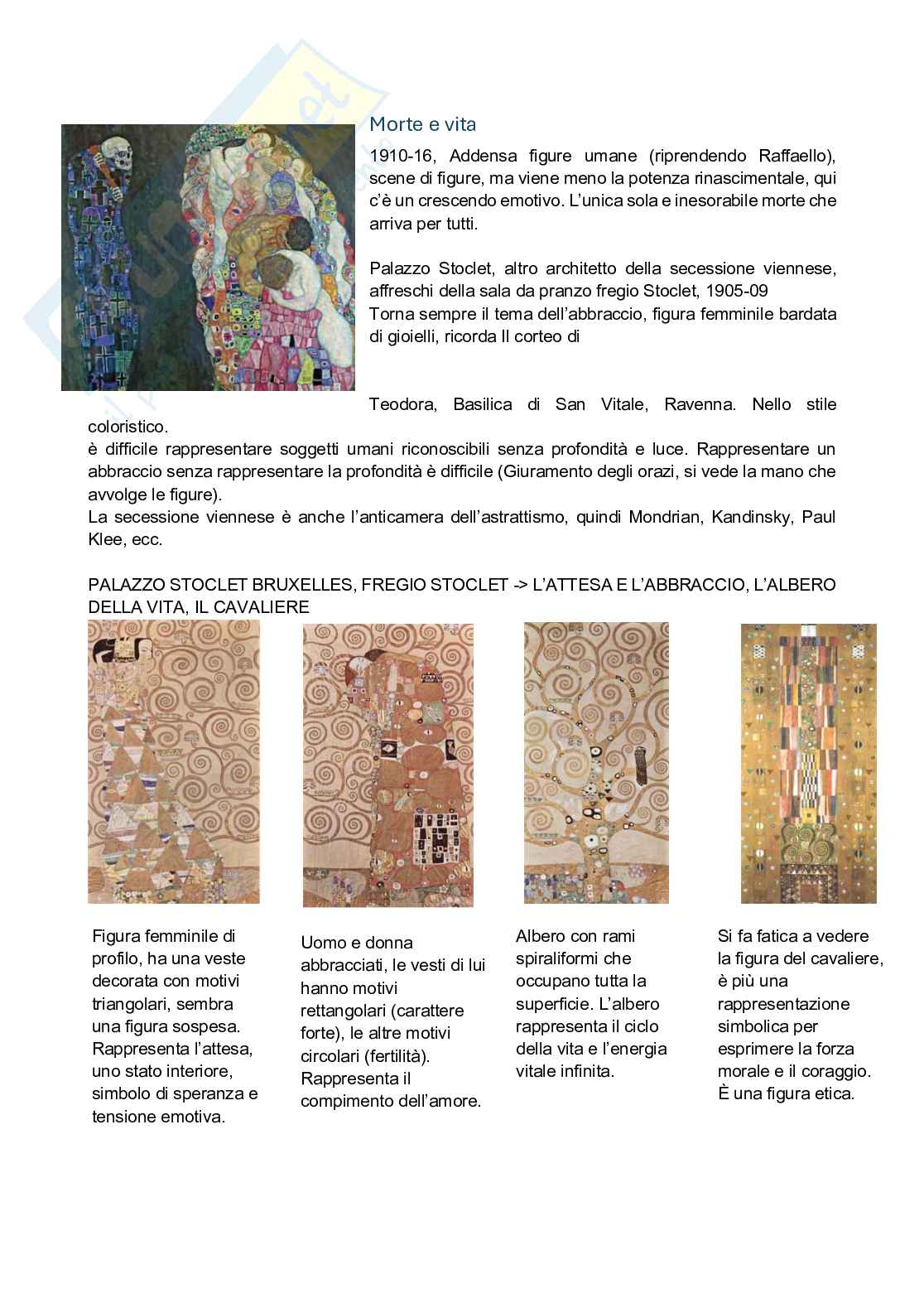 Appunti di Storia dell'arte - Terza parte Pag. 1