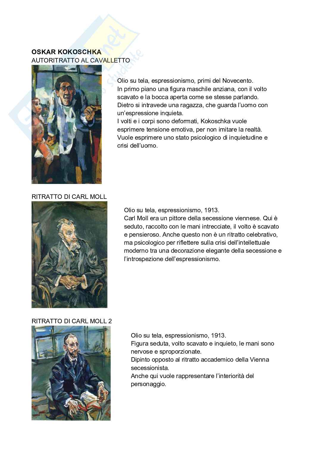 Appunti di Storia dell'arte - Terza parte Pag. 6