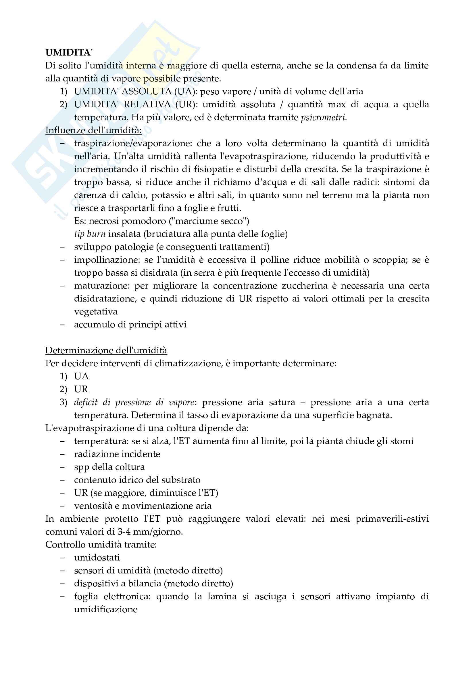 Orticoltura - appunti Pag. 31