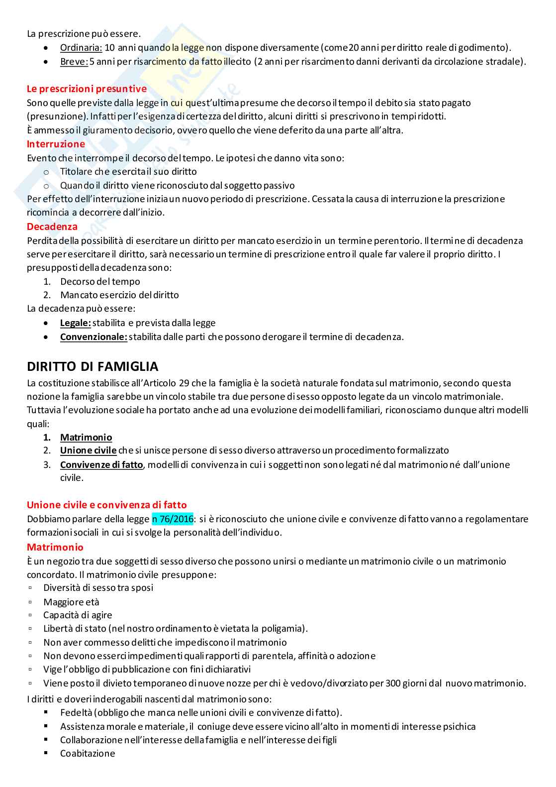 Appunti di Diritto privato  Pag. 31