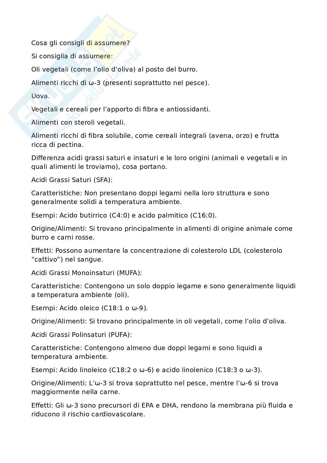 Appunti Alimentazione Pag. 2