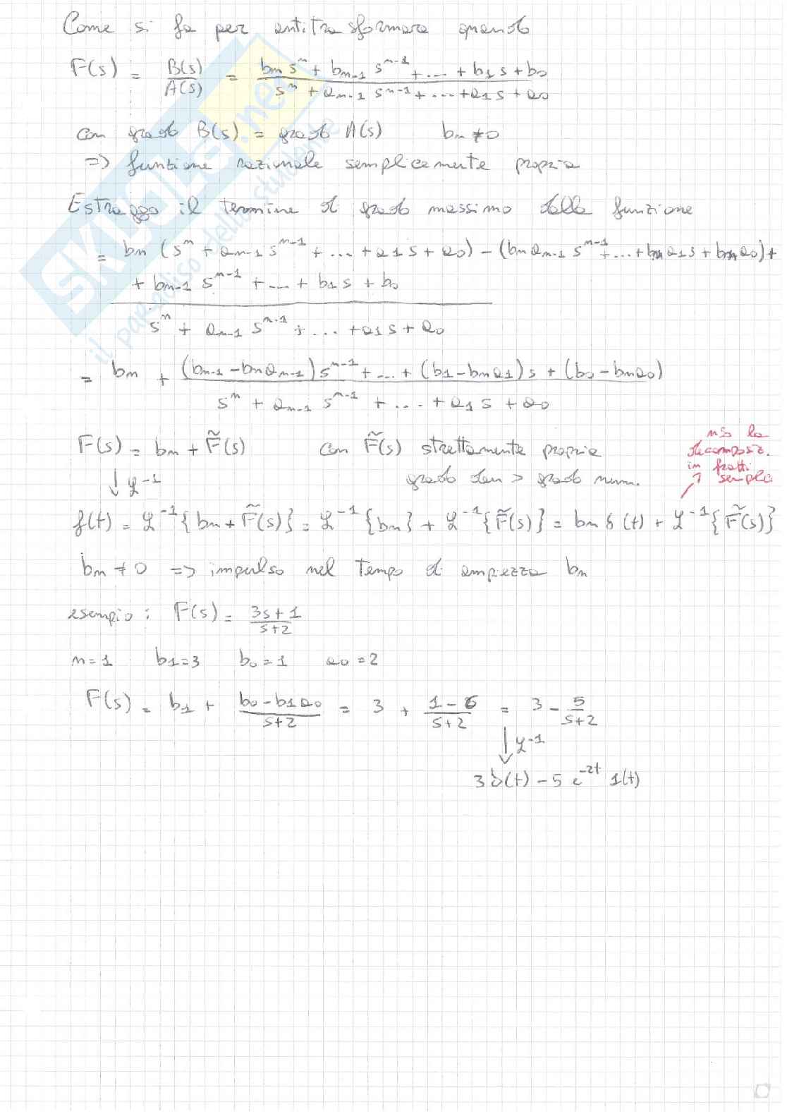 Appunti completi lezioni di Fondamenti di Automatica, prof Giorgio Battistelli Pag. 61