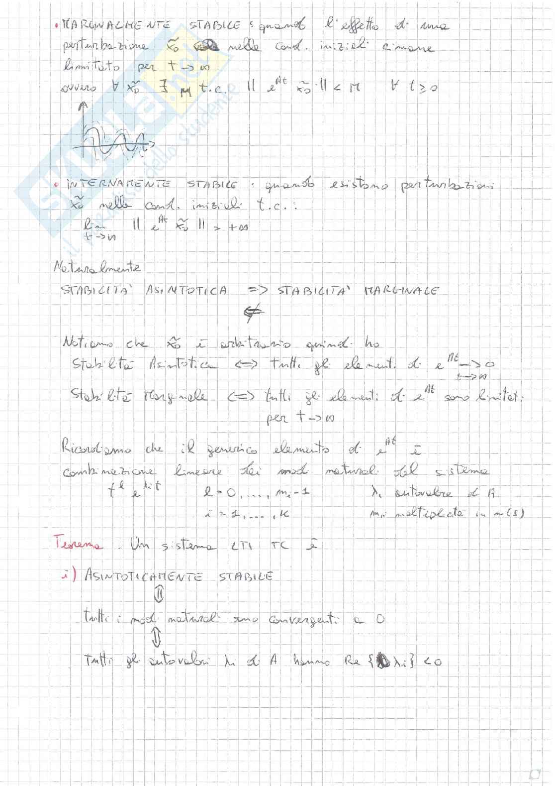 Appunti completi lezioni di Fondamenti di Automatica, prof Giorgio Battistelli Pag. 81