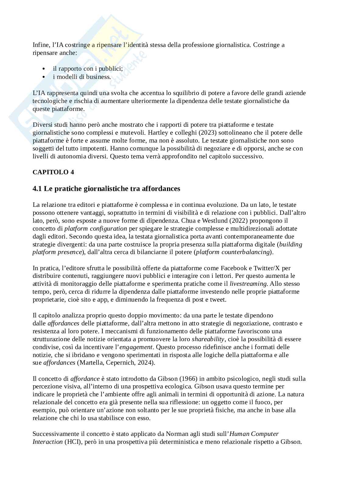 Riassunto esame Sociologia della Comunicazione, Prof. Valentini Elena, libro consigliato Sociologia delle piattaforme digitali , Valentini  Pag. 26